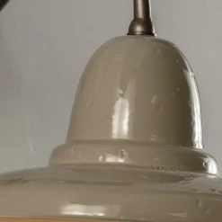 Toscot Garten-Wandlampen-Runde handwerkliche Gartenapplikation in Galestro, hergestellt in Italien – Spoleto