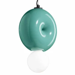 Ferroluce Moderne Pendelleuchten-Runde Hängelampe aus Keramik, hergestellt in Italien – Bumbum