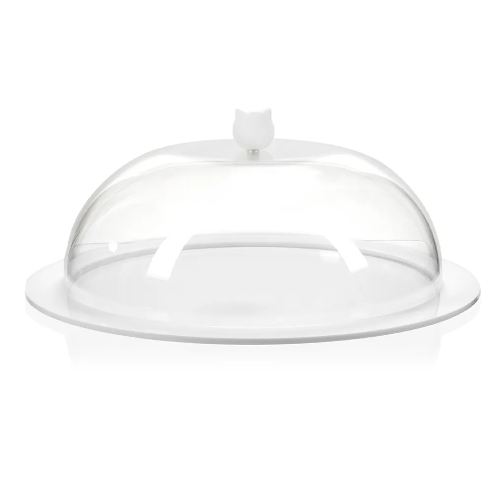 Viadurini Kitchen Küchenzubehör-Runde Kuchenform aus transparentem Plexiglas Made in Italy 2 Größen - Crotone