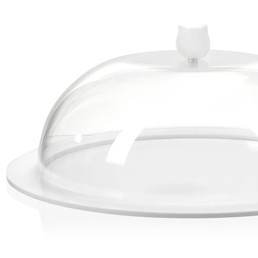 Viadurini Kitchen Küchenzubehör-Runde Kuchenform aus transparentem Plexiglas Made in Italy 2 Größen - Crotone