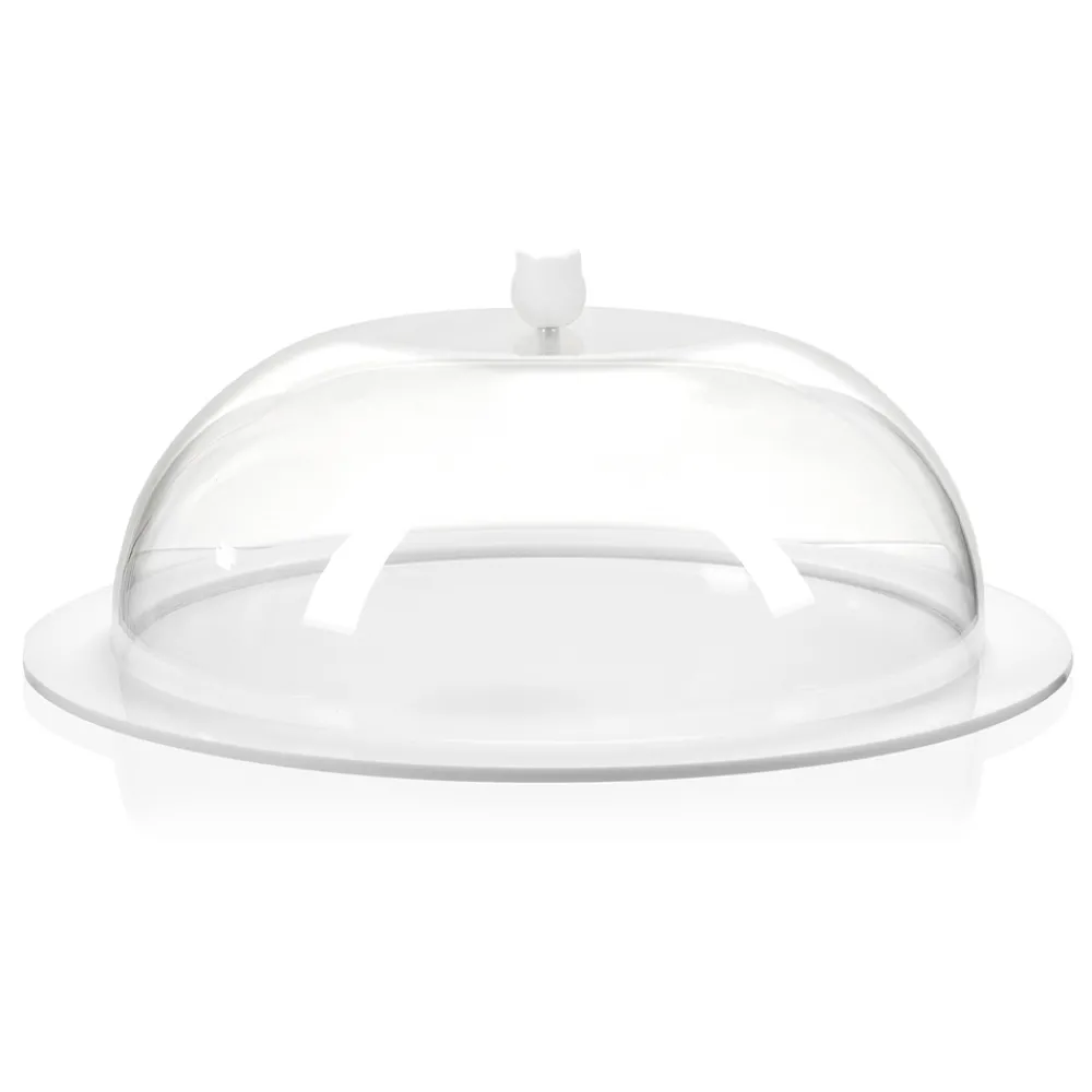 Viadurini Kitchen Küchenzubehör-Runde Kuchenform aus transparentem Plexiglas Made in Italy 2 Größen - Crotone