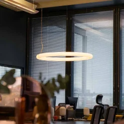 SLIDE Moderne Pendelleuchten-Runde LED-Hängelampe aus Polyethylen Made in Italy - Giotto