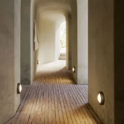 Viadurini Lighting Wandleuchte Industrial-Runde Wandleuchte aus Messing mit optionalem Detail – Boot