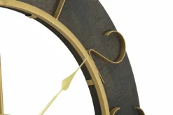Viadurini Time Design Wanduhren-Runde Wanduhr Durchmesser 70 cm Modernes Design aus Eisen und MDF - Tonia