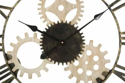 Viadurini Time Design Wanduhren-Runde Wanduhr Durchmesser 70 cm Modernes Design aus Eisen und MDF - Jutta