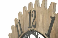 Viadurini Time Design Wanduhren-Runde Wanduhr im modernen Design aus Eisen und MDF - Gitta