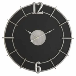 Viadurini Time Design Wanduhren-Runde Wanduhr im modernen Design aus Eisen und MDF - Hope