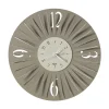 Viadurini Time Design Wanduhren-Runde Wanduhr in Eisen dreidimensionales Design 2 Farben - Heco