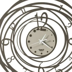 Viadurini Time Design Wanduhren-Runde Wanduhr in Eisen verziertem Design in 3 Farben - Doric