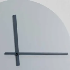 Viadurini Time Design Wanduhren-Runde Wanduhr von modernem Design Grau und Blau Made in Italy - Umbriel