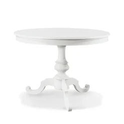 Viadurini Classic Ausziehbare Esstische-Runder ausziehbarer Wohnzimmertisch aus Holz, hergestellt in Italien – Vittoria