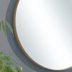 Viadurini Bathroom Badspiegel-Runder Badezimmerspiegel mit Metallrahmen, hergestellt in Italien – Cleopatra