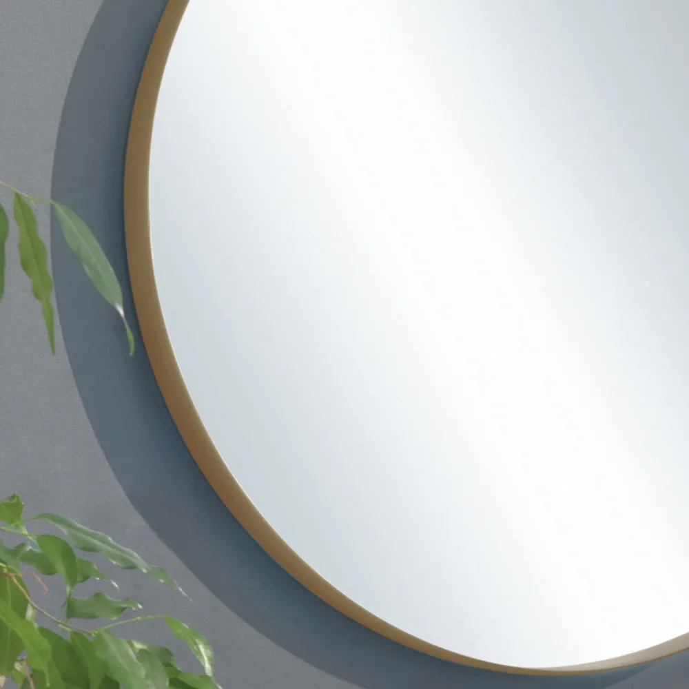 Viadurini Bathroom Badspiegel-Runder Badezimmerspiegel mit Metallrahmen, hergestellt in Italien – Cleopatra