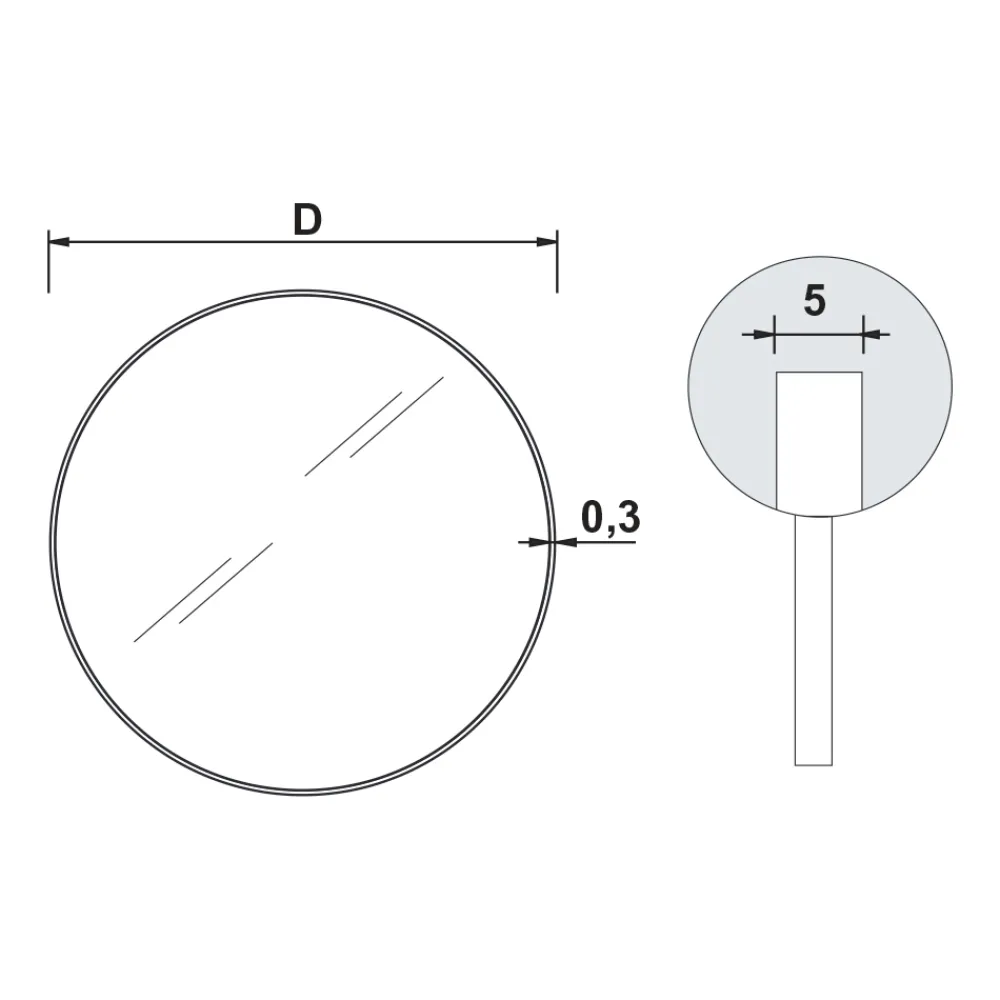 Viadurini Bathroom Badspiegel-Runder Badezimmerspiegel mit Metallrahmen, hergestellt in Italien – Cleopatra