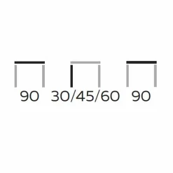 Viadurini Living Moderne Couchtische-Runder Couchtisch aus Gres und modernem Metall Made in Italy - Albert