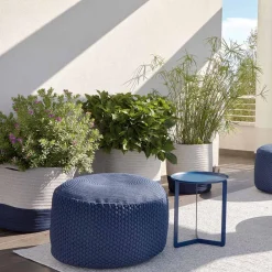 Viadurini in the Garden Garten Beistelltisch-Runder Couchtisch aus Metall im Freien Made in Italy - Stephane