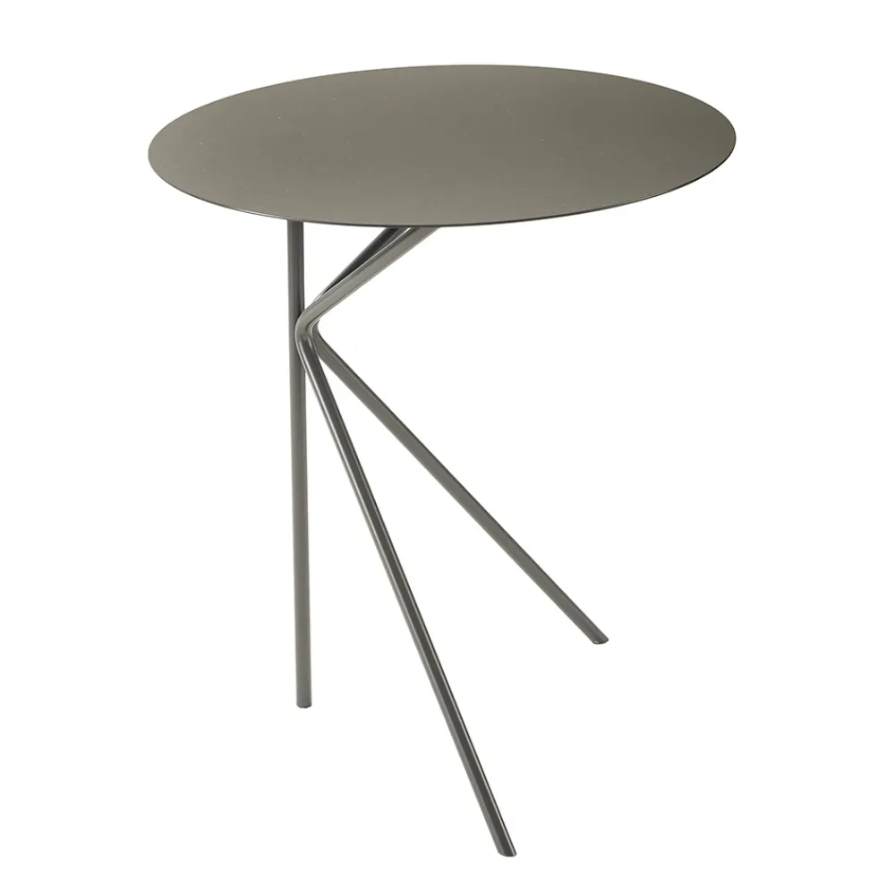 Viadurini Living Moderne Couchtische-Runder Couchtisch aus Metall, Design in verschiedenen Farben und 2 Größen - Olesya