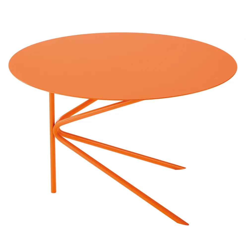 Viadurini Living Moderne Couchtische-Runder Couchtisch aus Metall, Design in verschiedenen Farben und 2 Größen - Olesya