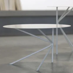 Viadurini Living Moderne Couchtische-Runder Couchtisch aus Metall, Design in verschiedenen Farben und 2 Größen - Olesya