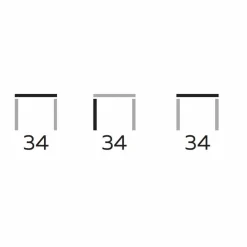 Viadurini Living Moderne Couchtische-Runder Couchtisch aus schwarz grau lackiertem Holz Made in Italy - Stuttgart