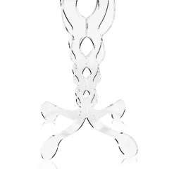 Viadurini Living Moderne Couchtische-Runder Couchtisch aus transparentem Plexiglas 2 Dimensionen - Phosphor