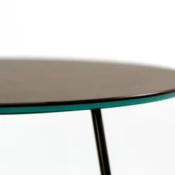 Viadurini Living Moderne Couchtische-Runder Couchtisch mit Platte aus Feinsteinzeug, hergestellt in Italien – Paini