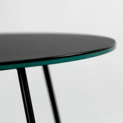 Viadurini Living Moderne Couchtische-Runder Couchtisch mit Platte aus Feinsteinzeug, hergestellt in Italien – Paini