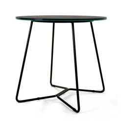 Viadurini Living Moderne Couchtische-Runder Couchtisch mit Platte aus Feinsteinzeug, hergestellt in Italien – Paini