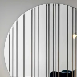 Viadurini Living Wandspiegel-Runder Design Wandspiegel Durchmesser 200 cm Made in Italy - Coriandolo