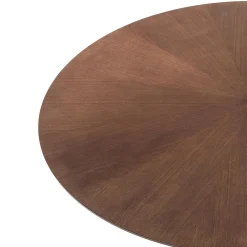 Viadurini Living Runde Tische-Runder Esstisch aus furniertem Mdf und Massivholz - Fulmine