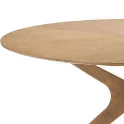 Viadurini Living Runde Tische-Runder Esstisch aus furniertem Mdf und Massivholz - Fulmine