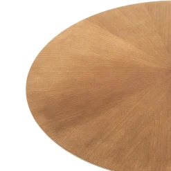 Viadurini Living Runde Tische-Runder Esstisch aus furniertem Mdf und Massivholz - Fulmine