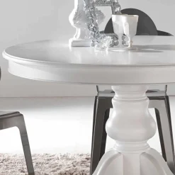 Viadurini Living Runde Tische-Runder Esstisch aus Massivholz Oliva