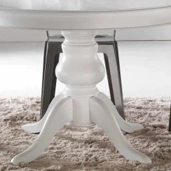 Viadurini Living Runde Tische-Runder Esstisch aus Massivholz Oliva