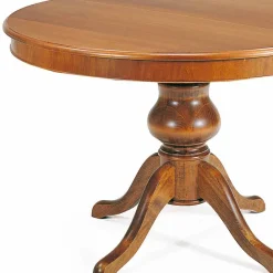 Viadurini Living Runde Tische-Runder Esstisch aus Massivholz Oliva