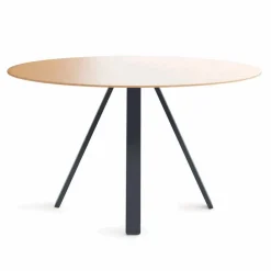 Viadurini Living Runde Tische-Runder Esstisch aus Metall und MDF Made in Italy - Cornelius