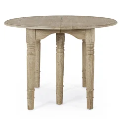 Viadurini Living Ausziehbare Esstische-Runder Esstisch ausziehbar bis 272 cm in Homemotion Wood - Guglio