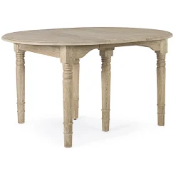 Viadurini Living Ausziehbare Esstische-Runder Esstisch ausziehbar bis 272 cm in Homemotion Wood - Guglio