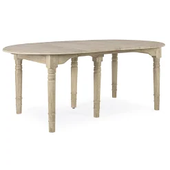 Viadurini Living Ausziehbare Esstische-Runder Esstisch ausziehbar bis 272 cm in Homemotion Wood - Guglio