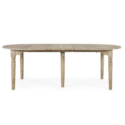 Viadurini Living Ausziehbare Esstische-Runder Esstisch ausziehbar bis 272 cm in Homemotion Wood - Guglio