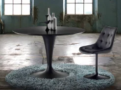 Viadurini Living Runde Tische-Runder Esstisch ausziehbar in modernem Design - Borgia