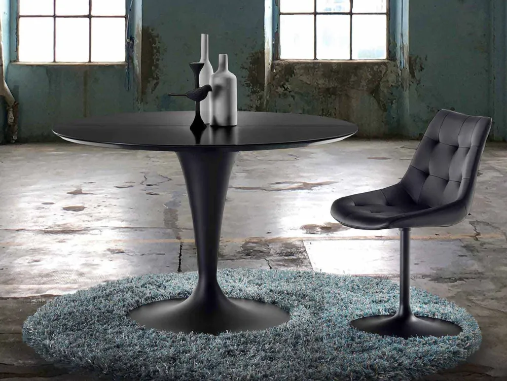 Viadurini Living Runde Tische-Runder Esstisch ausziehbar in modernem Design - Borgia