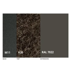 Viadurini Living Runde Tische-Runder Esstisch mit ausziehbarer Platte bis 180 cm Made in Italy - Muschio