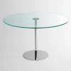 Viadurini Living Esstische Nach Mass|Runde Tische-Runder Esstisch mit extraleichter Glasplatte Made in Italy - Dolce