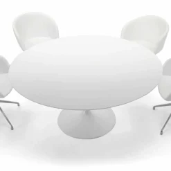 Viadurini Living Esstische-Runder Esstisch mit Laminatplatte, hergestellt in Italien – Dollars