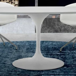 Viadurini Living Esstische-Runder Esstisch mit Laminatplatte, hergestellt in Italien – Dollars