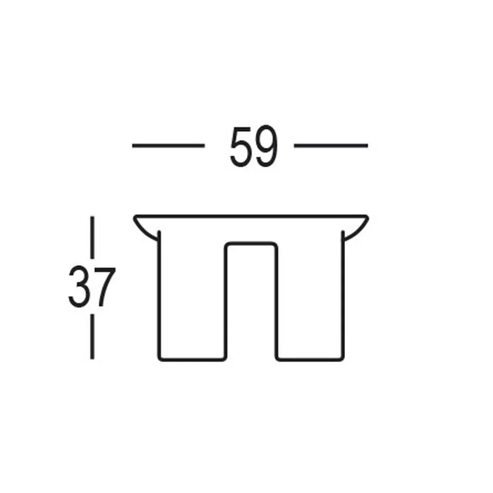 Viadurini in the Garden Garten Beistelltisch-Runder Garten-Couchtisch aus HPL und Polyethylen Made in Italy - Freccia