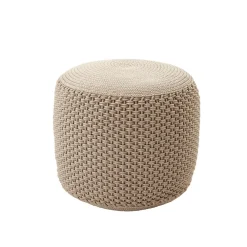 Viadurini in the Garden Sitzsäcke|Sitzsäcke-Runder Gartenhocker aus Polypropylen in 3 Farben Made in Italy - Francisco