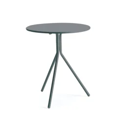 Viadurini in the Garden Gartentische Fest-Runder Gartentisch aus verzinktem Stahl Made in Italy - Ralph