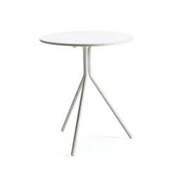 Viadurini in the Garden Gartentische Fest-Runder Gartentisch aus verzinktem Stahl Made in Italy - Ralph